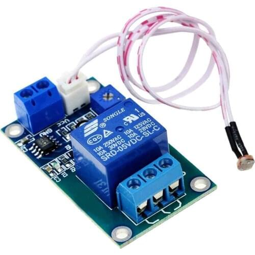 12V Light Sensor Photoresistor Relay Board Module - XH-M131