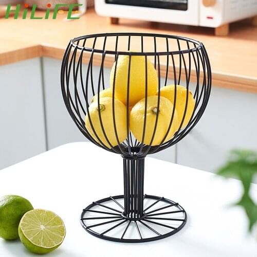 HILIFE Nordic Style Fruit Storage Basket Kitchen Tools Multifunction Washing Basket Household Products