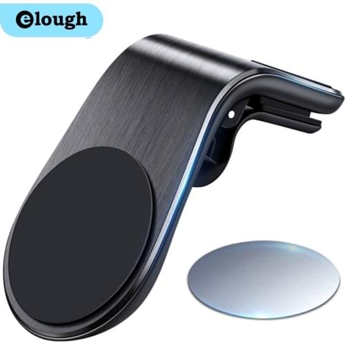 Elough Magnetic Car Phone Holder Cell Phone Stand Magnet for Phone Mobile Support Universal GPS Display Air Vent Car Holder