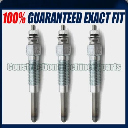 New Glow Plug For Mitsubishi L3E 11V 3PCS