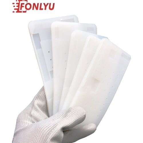 Suction Glue Cleaning Silicone Rubber Mat Pad for iPhone 11 Pro max X XS max XR Unbent Flex Cable OCA Adhesive Remove LCD Repair