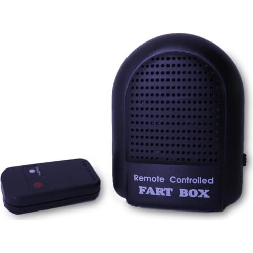 Funny Tricky Electronic Remote Fart Box Gift Series Control Woody Authentic-sounding Magnetic Fart Box