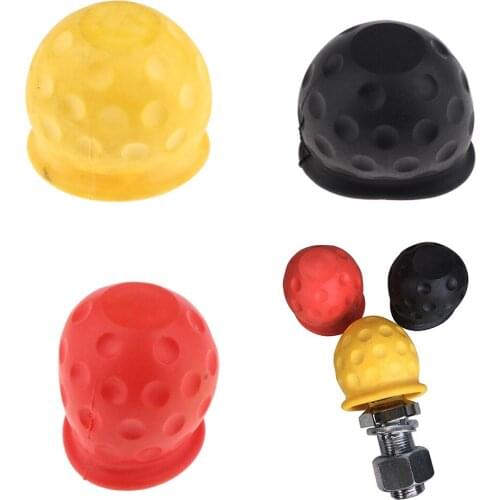 3pcs Tow Ball bar Cap Cover Towing Car Van Trailer Towball Protection