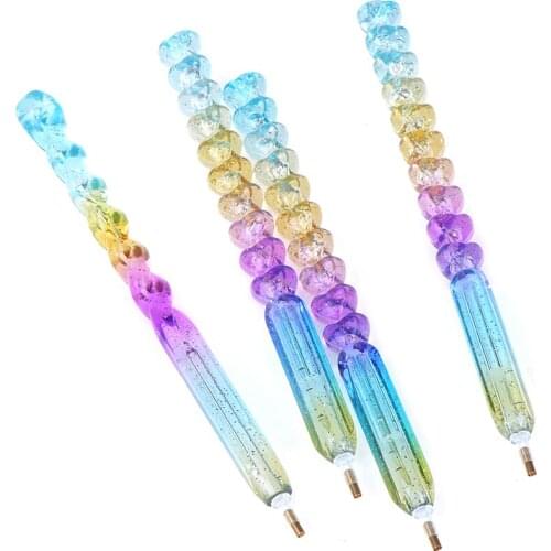 Diamond Embroidery Accessories 5D DIY Diamond Painting Tools Square/Round Drill Point Pen Diamond Mosaic Cartoon Pencil