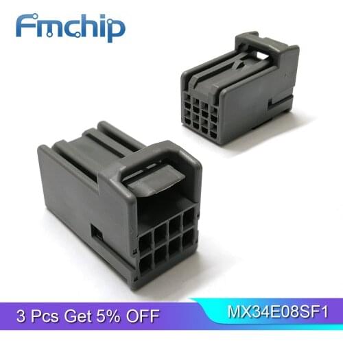 FMchip MX34E08SF1 Automotive Connectors MX34 Series MX34012SF1 HOUSING 2mm MX34016SF1 and MX34020SF1