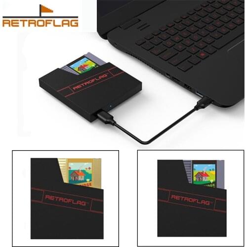 Retroflag SSD Cartridge NESPi4 Case Hard Drive Enclosure Support all 7mm Thickness 2.5 inch SATA SSD