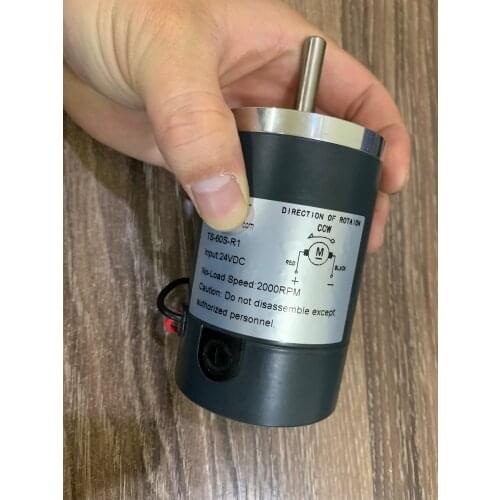 DC motor 12V 24V high speed forward and reverse speed regulating motor motor low noise