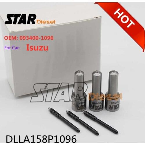 DLLA158P1096 0934001096 Common Rail Injector Nozzle DLLA 158 P1096 For Isuzu N-Series 4HK1 5.2L 4JJ1 3.0L 6HK1 7.8L