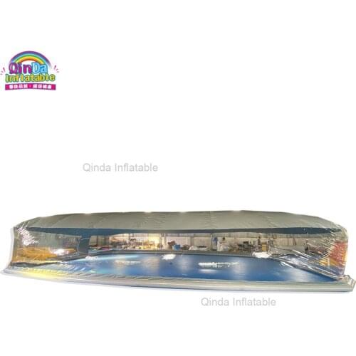 China Inflatable Pool Dome Tent Clear PVC Inflatable Pool Tent With Covered Ceiling