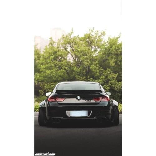 Suit For 6 Bmw Series Refitting Mb Surround Mbyte Wide Body Wheel Eyebrow Tail Wing Kit
