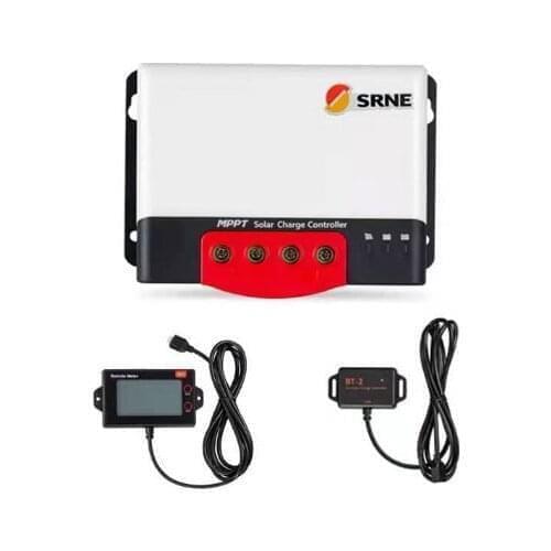 50A MPPT Solar Charger Controller For Solar Home System MC2420N10 With Bluetooth Function BT-1 RM-6