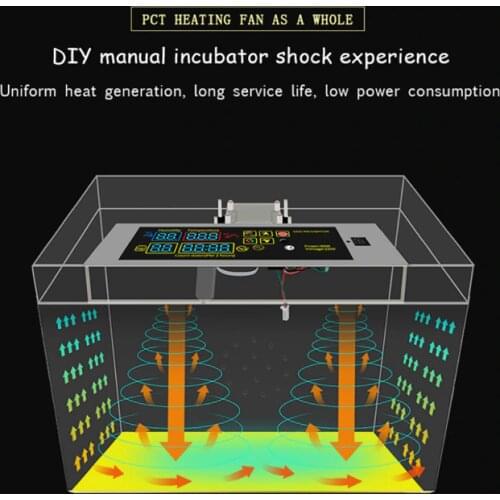 Egg Incubator Controller Set Incubator Spare Parts Manual Egg Hatching Controller Accessories for Hatching Chicken Duck Goose