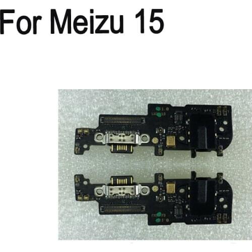 New For Mei Zu 15 meizu15 USB Dock Charging Port Mic Microphone Motor Vibrator Module Board Replacement Parts For Mei Zu 15