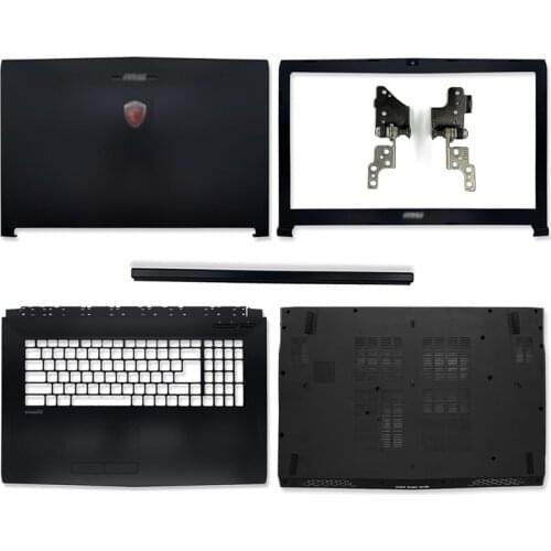 New For MSI GP72 GL72 GL72M MS-1795 MS-1799 Series A B C D Laptop Back Cover/Front Bezel/Palmrest/Bottom Case/Hinges/Hinge Cover