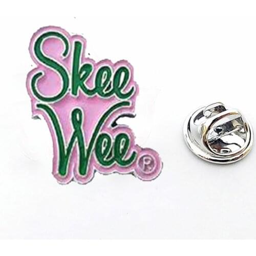 Custom Design Drop Ship Greek Sorority Skee Wee Ivy Brooch Lapel Pin