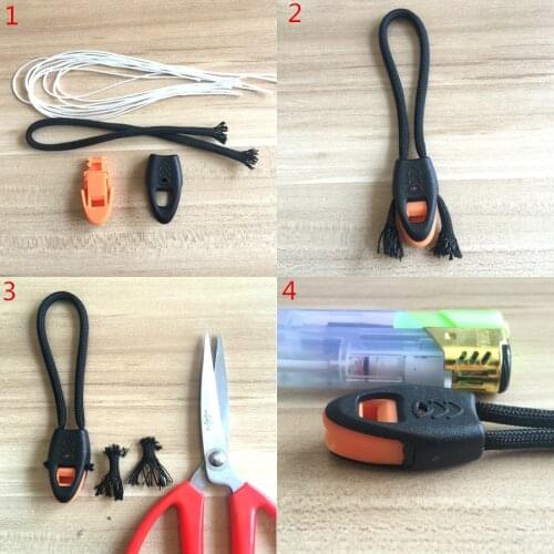 10PCS E0455 Newest Whistles Nylon Outdoor Lifesaving Whistle Camping Suivival Emergency Whistle For Camping Hiking hunting