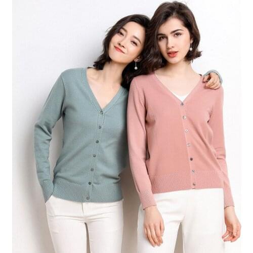 Candy color turtleneck sweater women Korean style pull fem me 2019 summer knitwear plus over sized V neck pink blue white beige