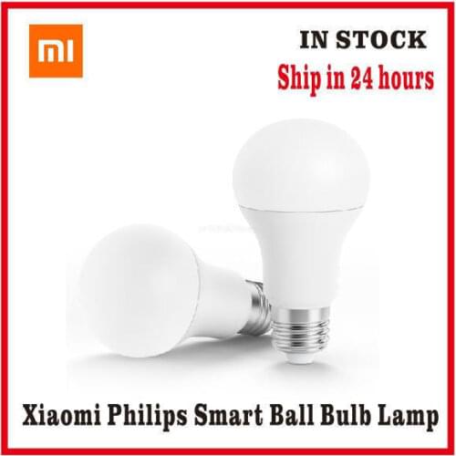 New Xiaomi Philips Smart White LED E27 Bulb Light APP Remote Control LED Lamp For Smart Xiaomi Mijia Home Bulbs For App Control