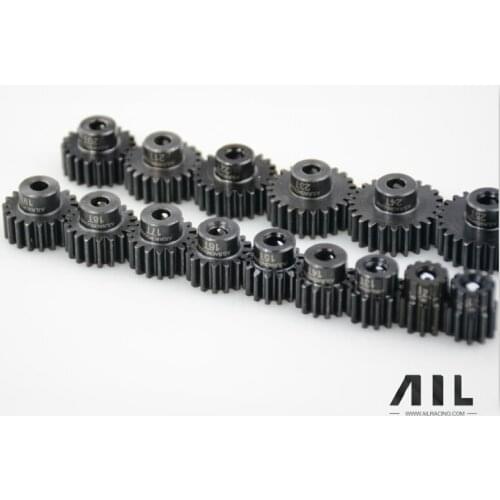 ALL 11-26t Metal 11t-26t Chrome Motor Gear Teeth for 1/5 Traxxas XMAXX Rc Car Parts