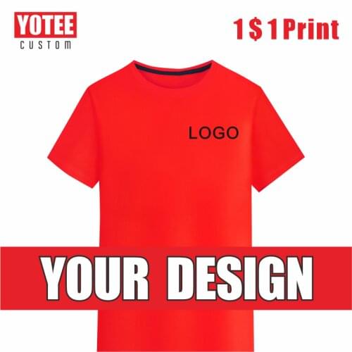 Yotee2021 High-end Casual Cotton Short-sleeved Womens T-shirt Customization Company Group Embroidery Custom Womens T-shirt