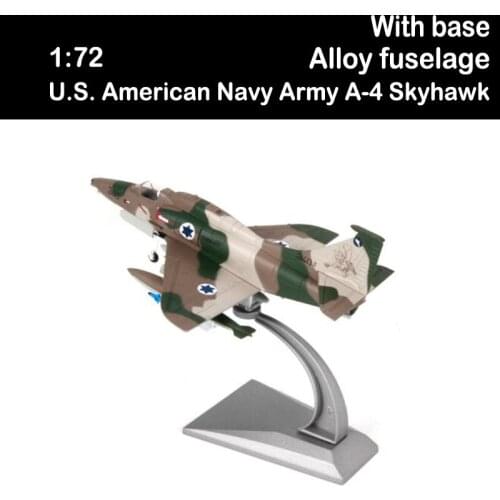 1/72 U.S. American Navy Army A-4 Skyhawk Fighter Aircraft Airplane Models Adult Children Toys Plane Kids Gift Display Souvenirs