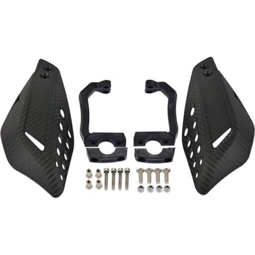 2PCS Motorcycle 7/8 "Hand Guard Handle Protector Shield Windproof Handlebar HandGuards Protection Gear