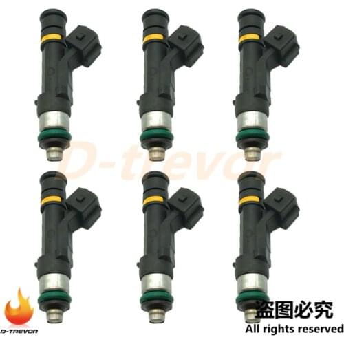 6PCS OEM 0280158044 Fuel Injectors Nozzle For Ford 2003-2004 Ford F250 F350 XL Lariat 5.4L 4L3E-C5A