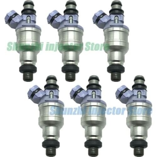 6pcs Fuel Injector Nozzle For Toyota LEXUS LS400 OEM:23250-50010 23209-50010 2325050010 2320950010