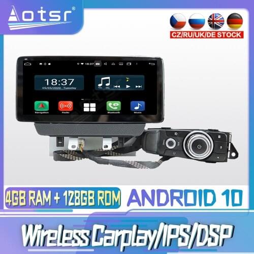 Android 10 PX6 128G For MAZDA CX-3 2018 2019 Carplay DVD GPS Navigation Auto Radio Stereo Video Multimedia Player HeadUnit 2din