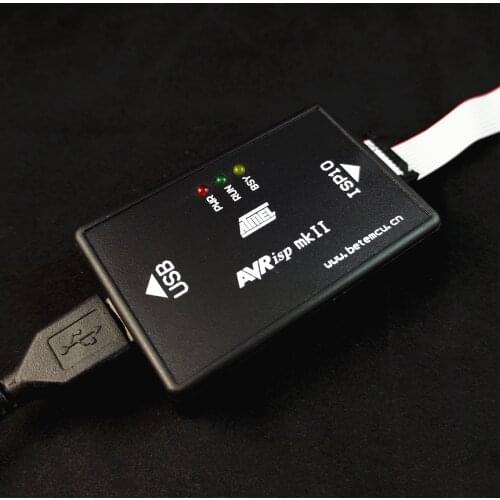 USB programmer AVRISP mkII mk2 clone ATMEL AVR Fit 51 Series ATmega PWM ATtiny,51 AVR USB download line