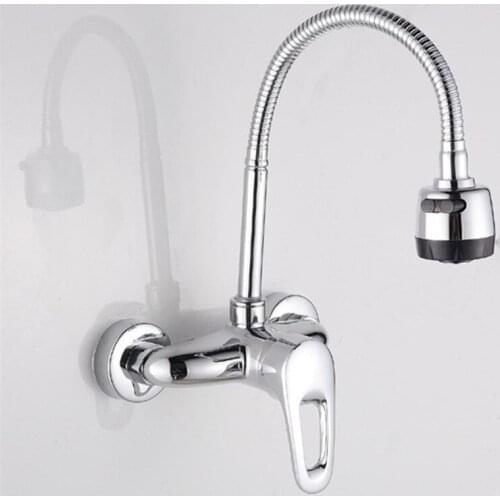 Free shipping single handle kitchen faucet of solid brass hot cold kitchen sink faucet by solid brass kitchen sink water tap