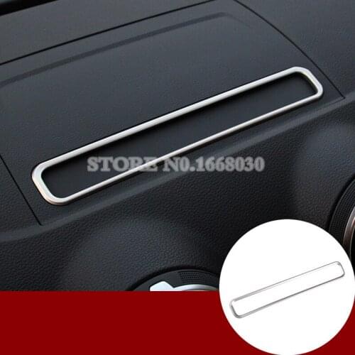 For Audi A3 S3 Inner Dashboard GPS Navigation Frame Trim Cover 2014-2019 Car accesories interior Car decoration