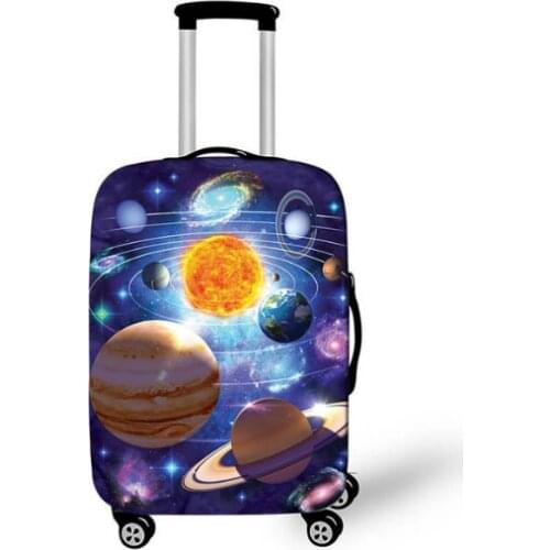 Travel On Road Elastic Luggage Protective Cover Trolley Case Travel Luggage Dust Cover Suitable 18-32 Inch Trunk Case