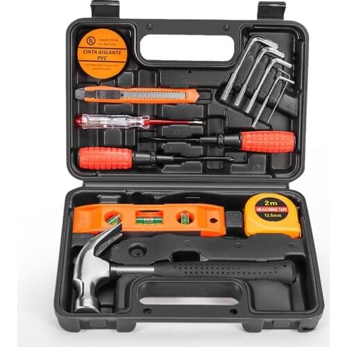 Electrician Manual Tool Box Set Suitcase Home Storage Tool Box Drill Case Plano Box Waterproof Werkzeugkoffer Tool Case DJ60TB