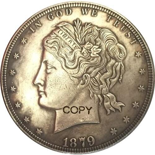 1879 United States $1 Dollar coins COPY Type 2