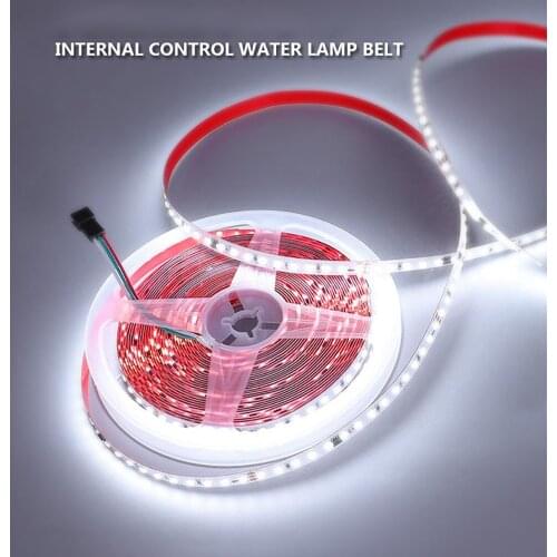 High Brightness 24v White LED Strip Lighting 10 Meters WS2811 IC Ribbon For Home Kitchen Aisle TV Room Wall Cabinet Decor Tape