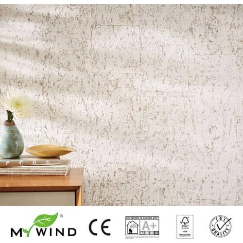 MYWIND White With Champagne Gold Wallpapers Luxury 100% Natural Material Safety Innocuity 3D Wallpaper In Roll Home Decor