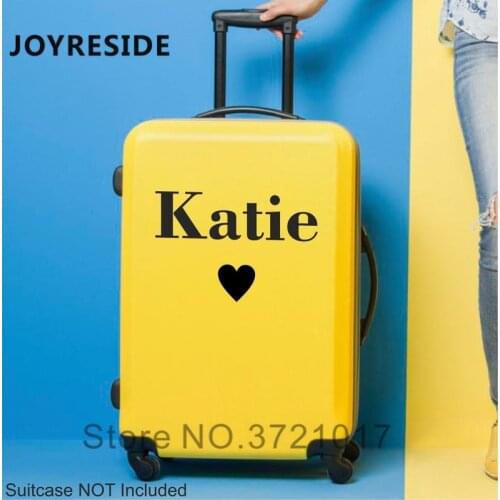 Back To School Suitcase Sticker Only Sticker Customed Personalized Name Students Suitcases Decals Decoration Vinyl Stickers M451