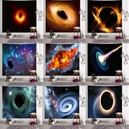 New Creative Black Hole Tapestry Universe Tapestry Wall Hanging Living Room Bedroom Decor