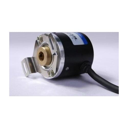 Hollow Axis Photoelectric Rotary Encoder ZKP3808 1024 Pulse 1024 Line ABZ Three Phase 5-24V