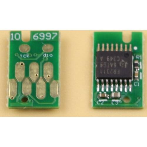 20 color/lot Waste ink tank for Epson T6997 for Epson Surecolor P6000 P7000 P8000 P9000 P6080 P9080 maintenance tank chip