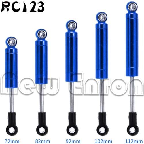 Dark Blue 72-112MM Int Damper Shock Absorber Aluminum 1/10 RC Tamiya Kyosho Axial HPI Crawlers Car Trucks CC01 SCX10