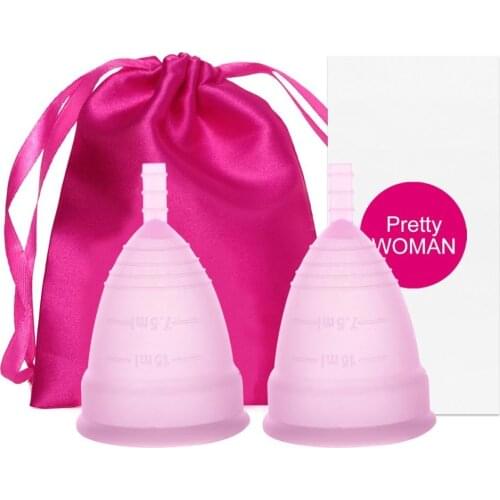 Women Copa Menstrual Cup Lady Period Cup Medical Grade Silicone Menstrual Cups for Women Feminine Hygiene