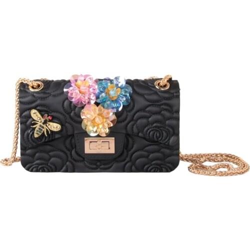 Women Shoulder Bag Silica Gel Wedding Event/Party Formal FlapRhinestone Appliques Sparkling Glitter Bead Seemless Sequined BIG