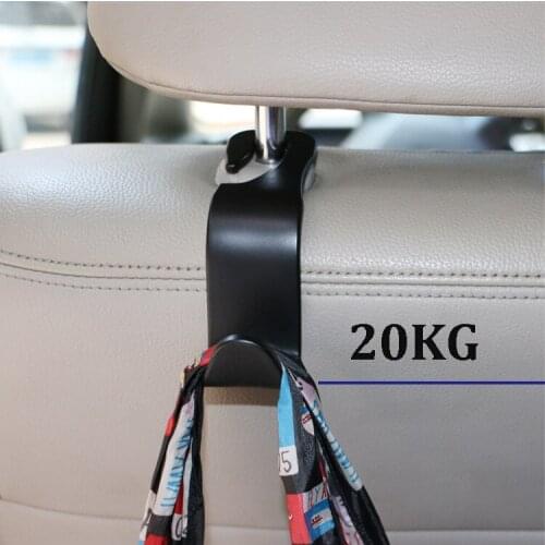 1 pc Universal Car Seat Back Hook Car Accessories Interior Portable Hanger Holder Storage for Car Bag Purse Cloth Decoration