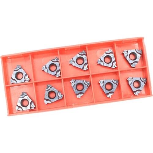16IRM 12 UN IC908 10pcs Carbide Inserts 16IRM 12 UN IC908 Plate CNC Threaded Blade Lathe Cutter Tool Turning Tools