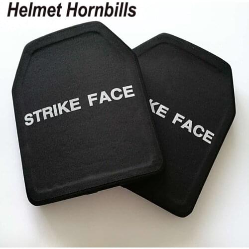 2pcs/Lot AI2O3+PE Level IV Stand Alone Ballistic Panel/Level 4 Plates/Alumina&PE Bulletproof Plates DHL Free Shipping