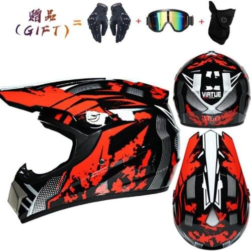 2020 Hot sales Professional off-road helmets downhill racing mountain full face helmet motorcycle moto cross casco casque capac