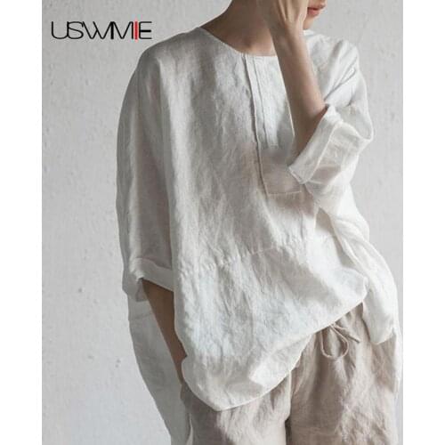 Free Shipping T Shirt Women Popular Leisure Round Neck Casual Solid Color Pullover Comfort Half Sleeve Plus Size Tee Shirt Femme