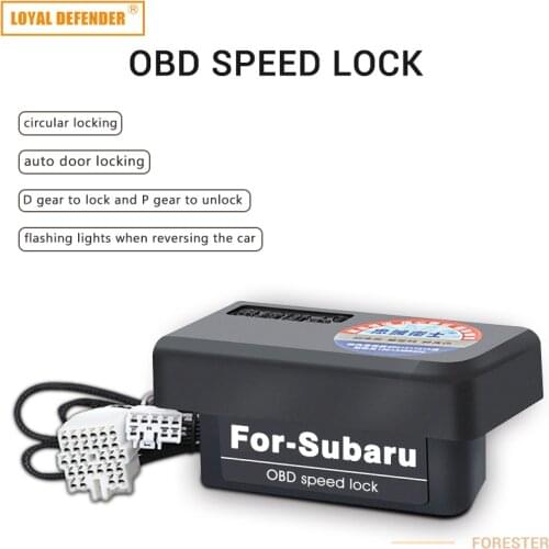 Car OBD Speed Lock Auto Door Close For Subaru Forester XV Outback From Professional Manufacturer Loyal Defender